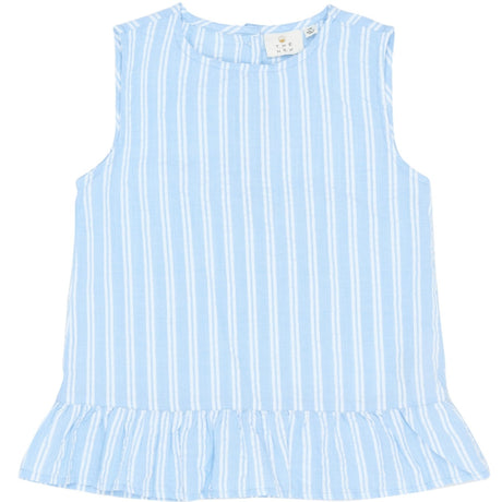 The New Forever Blue Striped Tnshirley S_L Top
