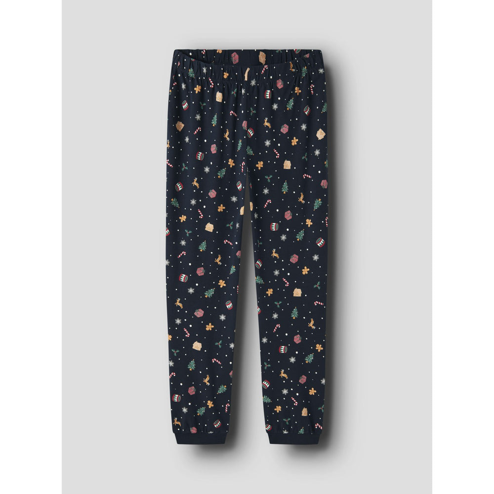Name It Navy Blazer Xmas AOP Navy Nanvismas Ls Nightset Adult