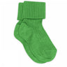Mp Danmark Vibrant Green Cotton Rib Baby Socks