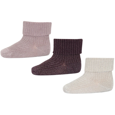 Mp Danmark Lupine Ida Glitter Socks - 3-pack