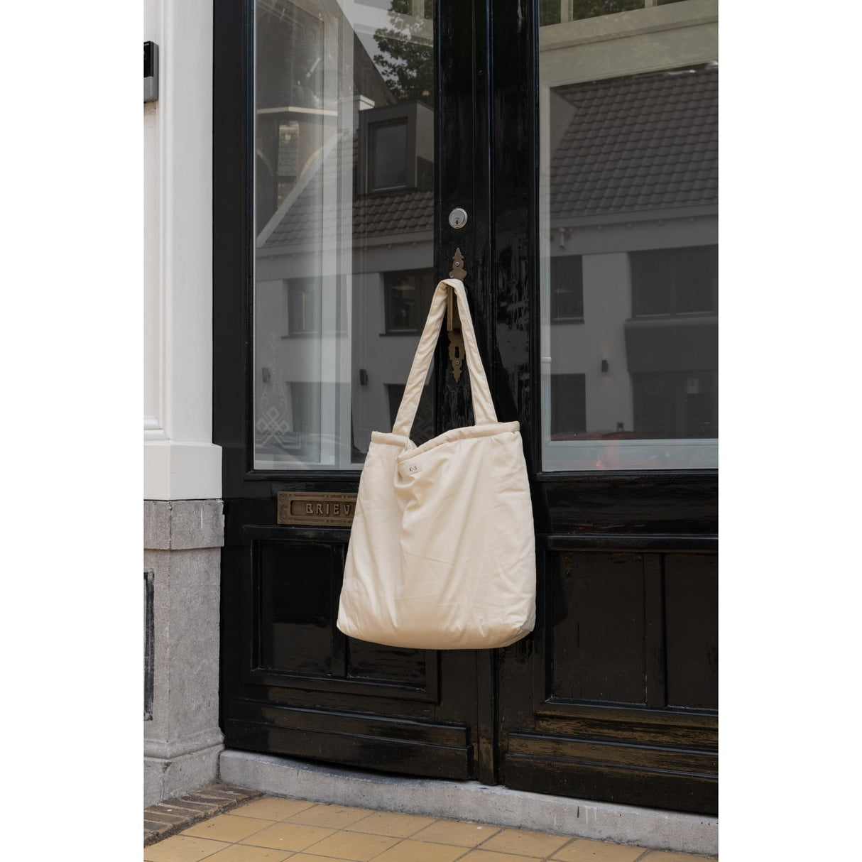 KAS Kopenhagen Beige Kas Multi Purpose Tote With Fold