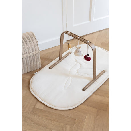 KAS Kopenhagen Cream Hummbird Oval Playmat