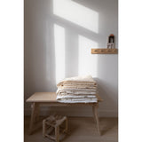 KAS Kopenhagen Beige Bird Blanket