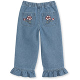 Fliink Medium Denim Blue Don Rose Pants