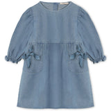 Fliink Medium Denim Blue Donny Ls Dress
