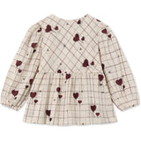 Fliink Sandshell Heart Aop Ilove Blouse
