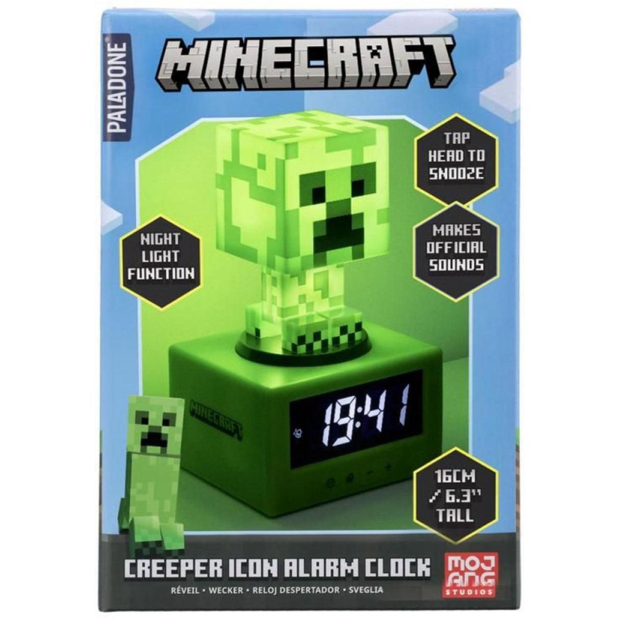 Paladone Minecraft Alarm Clock