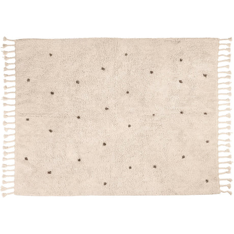 KAS Kopenhagen Natural/Brown Dots Small Rug 120X160
