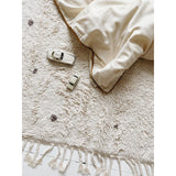 KAS Kopenhagen Natural/Brown Dots Small Rug 140X200