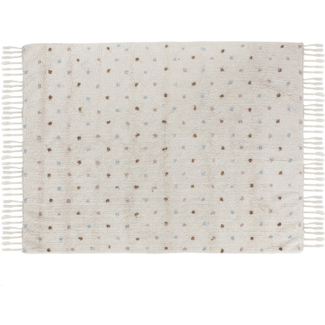 KAS Kopenhagen Natural Multi Dots Color Rug 120X160