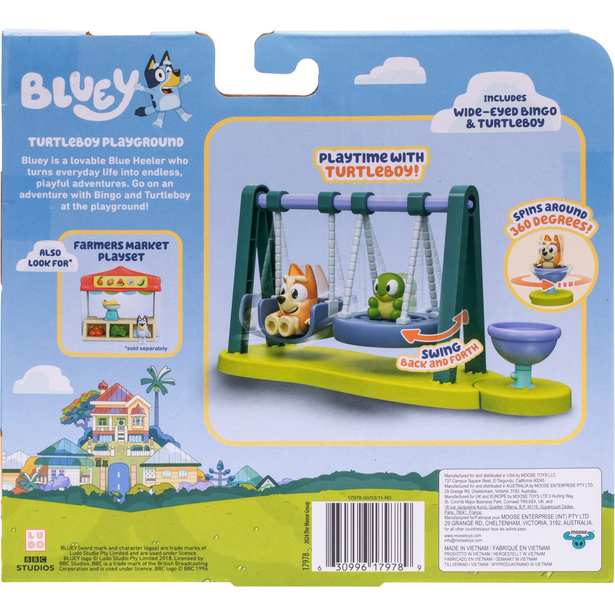 Bluey Mini Play Set Park