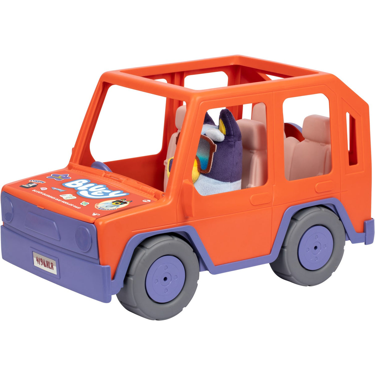 Bluey Big Heeler Car 4WD W/plush