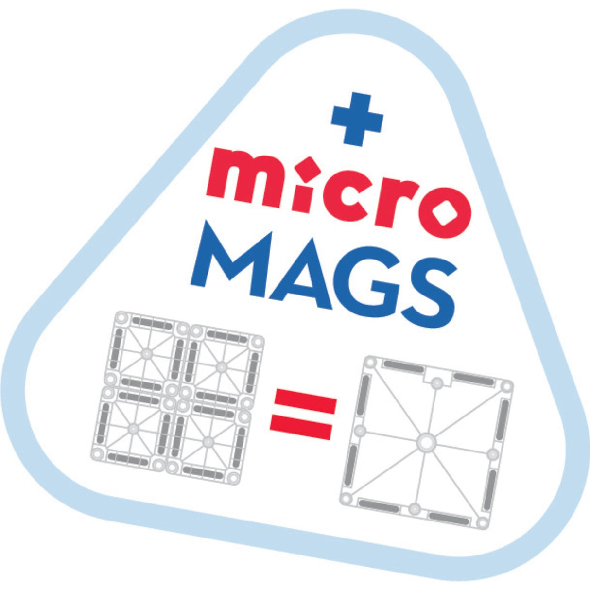 Magna-Tiles® Small Rail Racer 33 Pcs