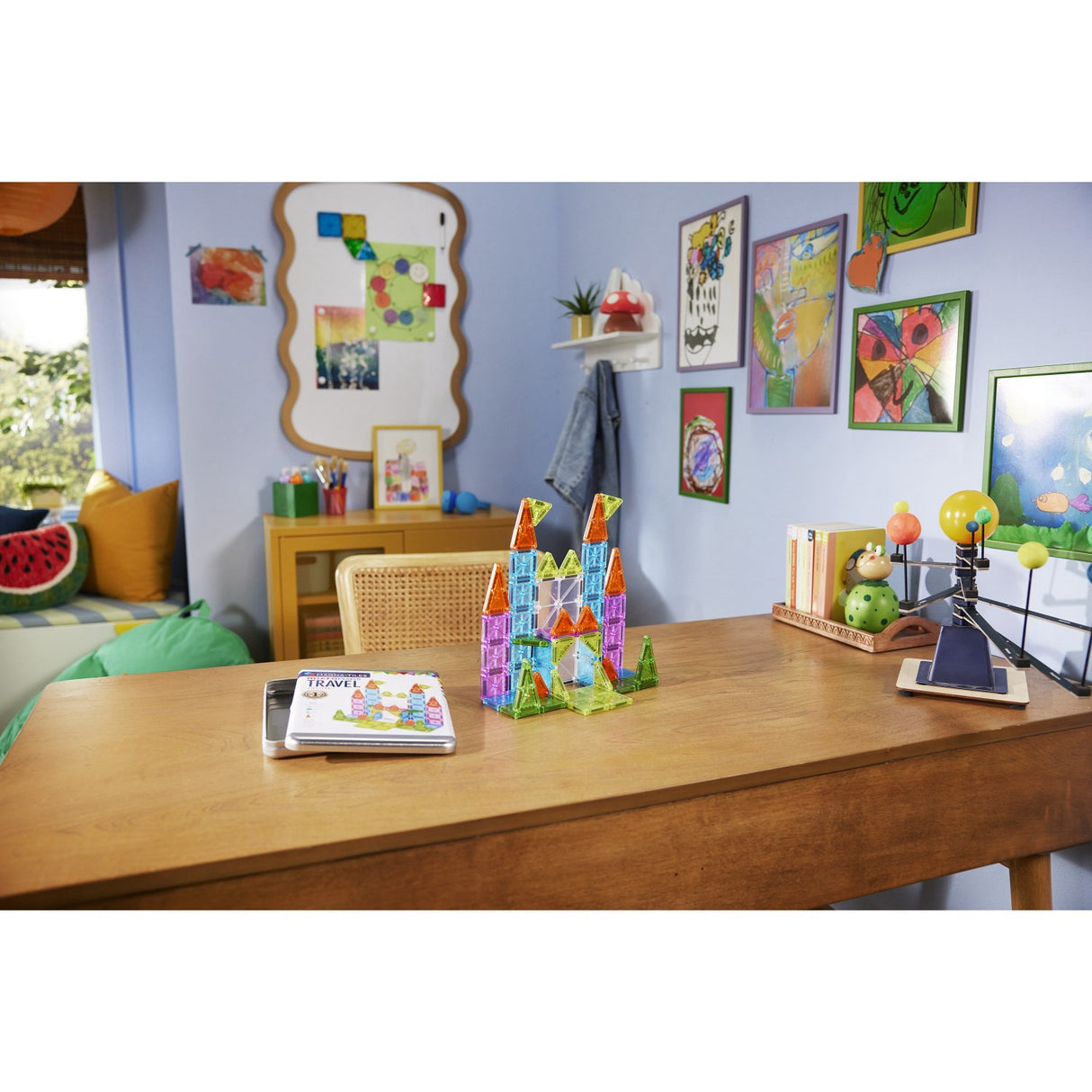 Magna-Tiles® Deluxe Travel Set 55 Pcs(CDU)