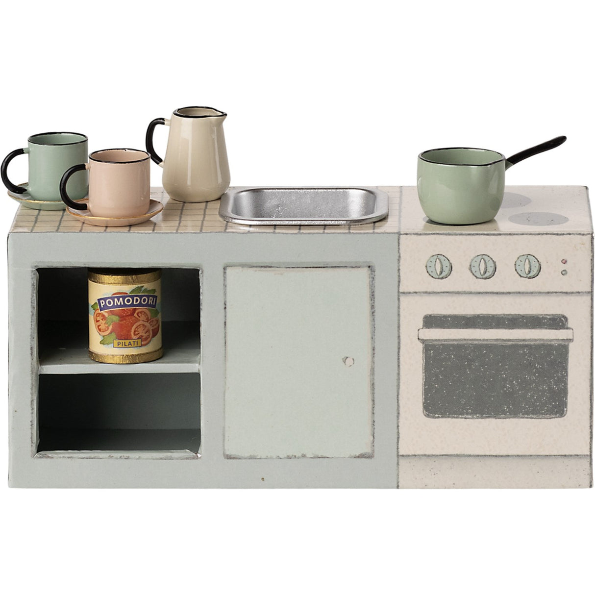 Maileg Køkkenbord, Mus