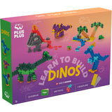 Plus-Plus Learn To Build Dinosaurs