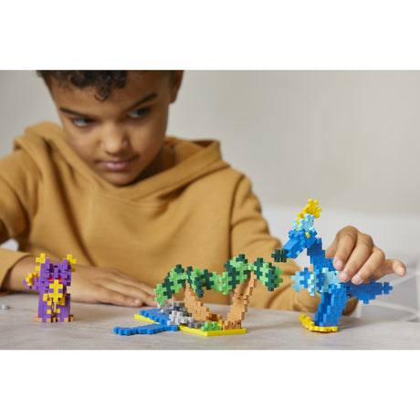 Plus-Plus Learn To Build Dinosaurs