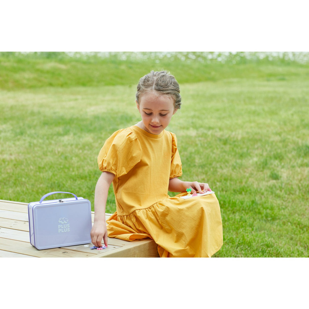 Plus-Plus Suitcase Pastel Metal