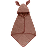 Bibs Woodchuck Kangaroo Hoodie Towel Baby