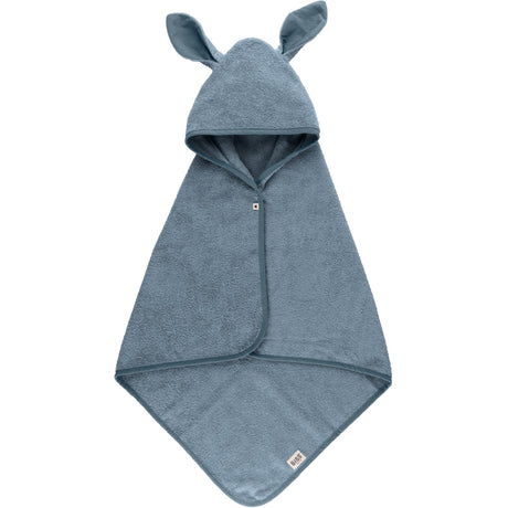 Bibs Petrol Kangaroo Hoodie Towel Baby