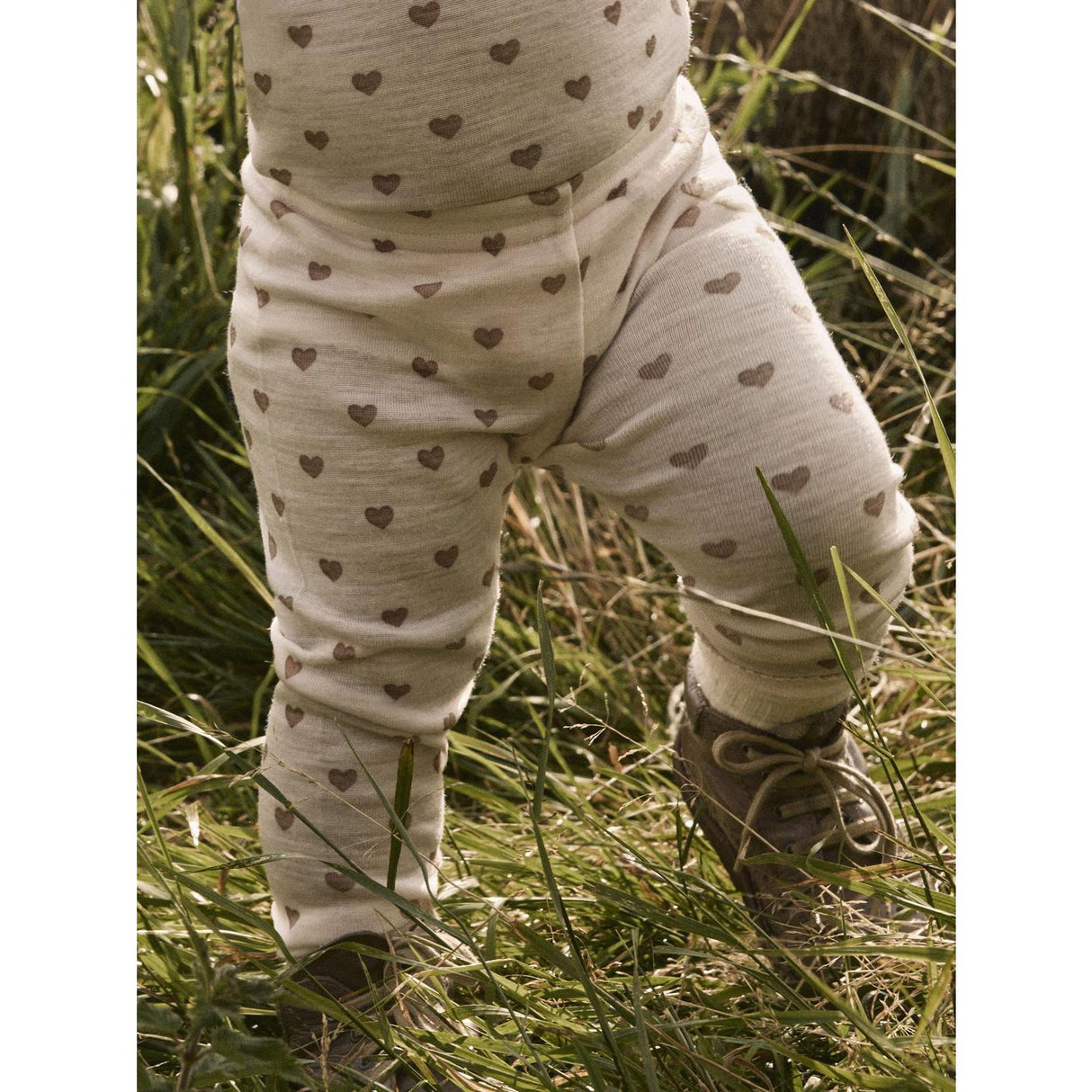 Lil'Atelier Morganite Heart Nbfnoel Nia Wool Slim Leggings Lil Noos