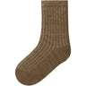 Lil'Atelier Sepia Tint Melange Nmnrakel Nil Wo/Po Socks Lil