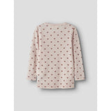 Lil'Atelier Morganite Heart Nmfnoel Nia Wool Ls Slim Top Lil