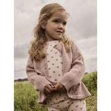 Lil'Atelier Morganite Heart Nmfnoel Nia Wool Ls Slim Top Lil