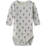 Lil'Atelier Oyster Mushroom Airbaloon Nbmnoel Nor Wool Ls Slim Body Lil