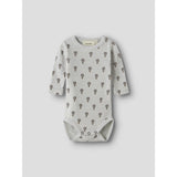 Lil'Atelier Oyster Mushroom Airbaloon Nbmnoel Nor Wool Ls Slim Body Lil