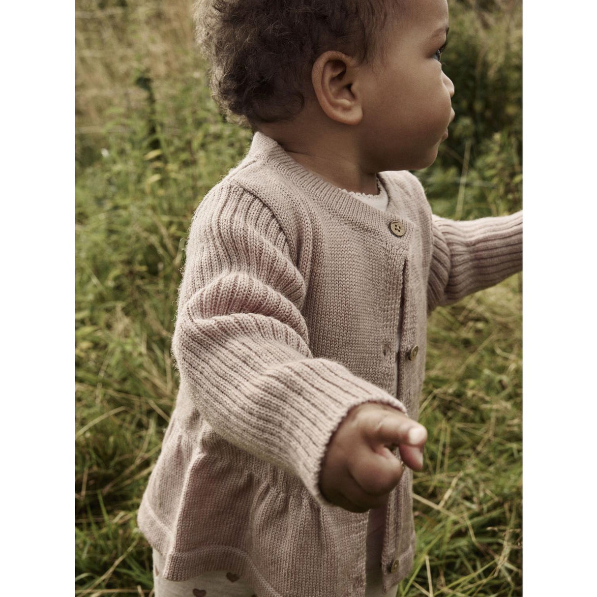 Lil'Atelier Fawn Nbfnomo Nia Wool Ls Knit Card Lil