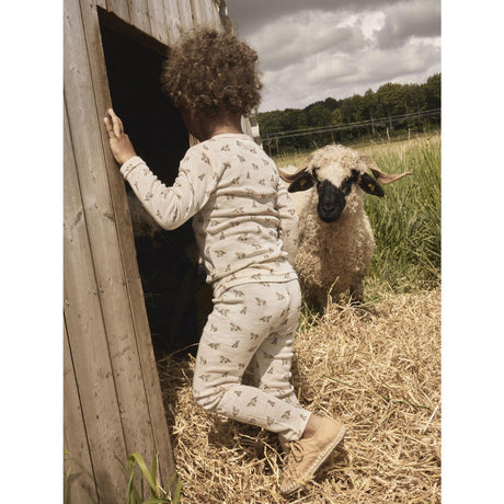 Lil'Atelier Turtledove Fox Nmmnalu Wo/Mo Ls Slim Top Lil