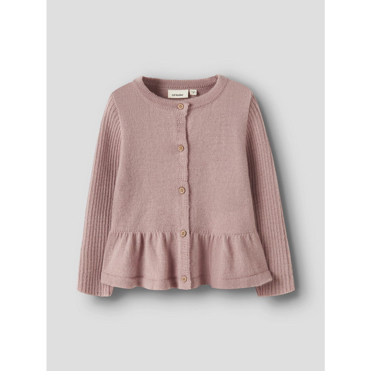 Lil'Atelier Fawn Nmfnomo Nia Wool Ls Knit Card Lil