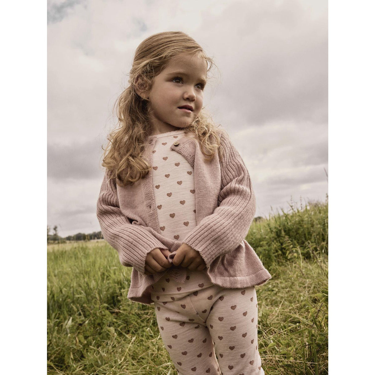 Lil'Atelier Fawn Nmfnomo Nia Wool Ls Knit Card Lil