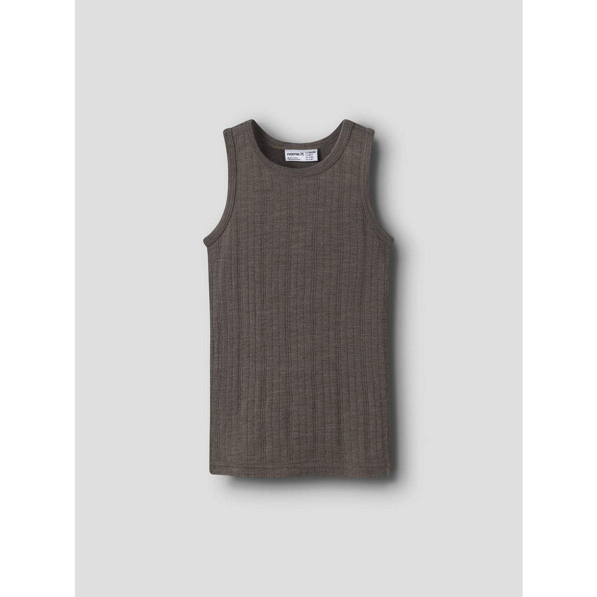 Name It Morel Nkmwang Wool Needle Tank Top
