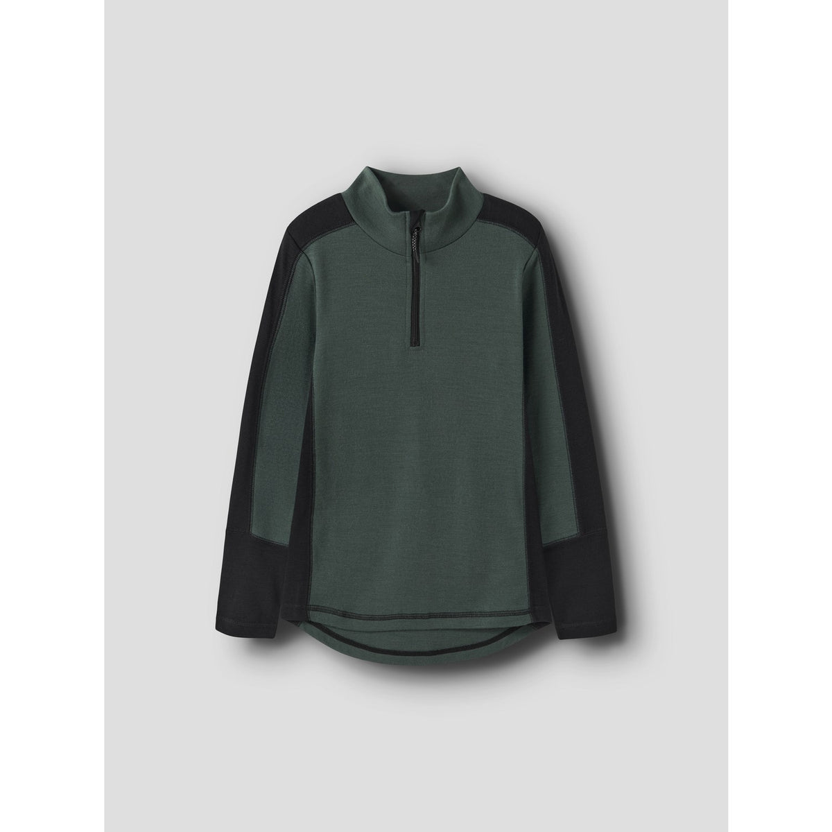 Name It Jungle Green Nkmwillo Wool Ls Turtle