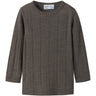 Name It Morel Nmmwang Wool Needle Ls Top Solid Noos
