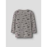 Name It Satellite Highway Nmmwang Wool Rib Ls Top Aop Noos