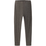 Name It Morel Nmmwang Wool Needle Longjohn Solid Noos