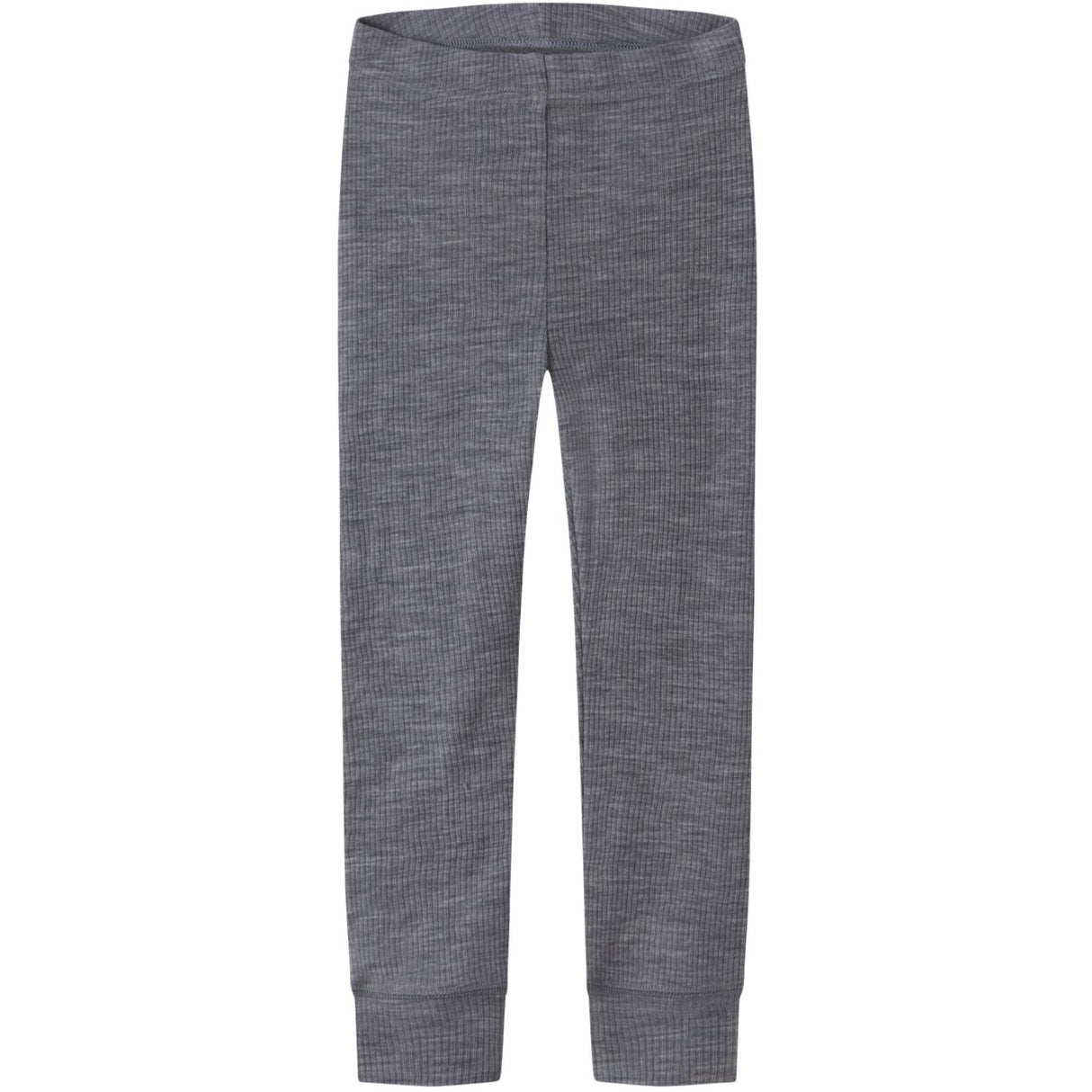 Name It Folkstone Gray Nmnwax Wool Rib Leggings Noos