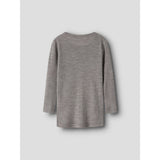 Name It Satellite Nmnwax Wool Rib Ls Top Noos