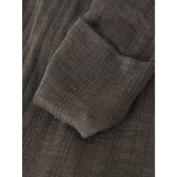 Name It Morel Nbmwang Wool Needle Nightsuit Solid