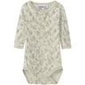 Name It Snow White Flowers + Leafs Nbfwang Wool Needle Ls Body Noos
