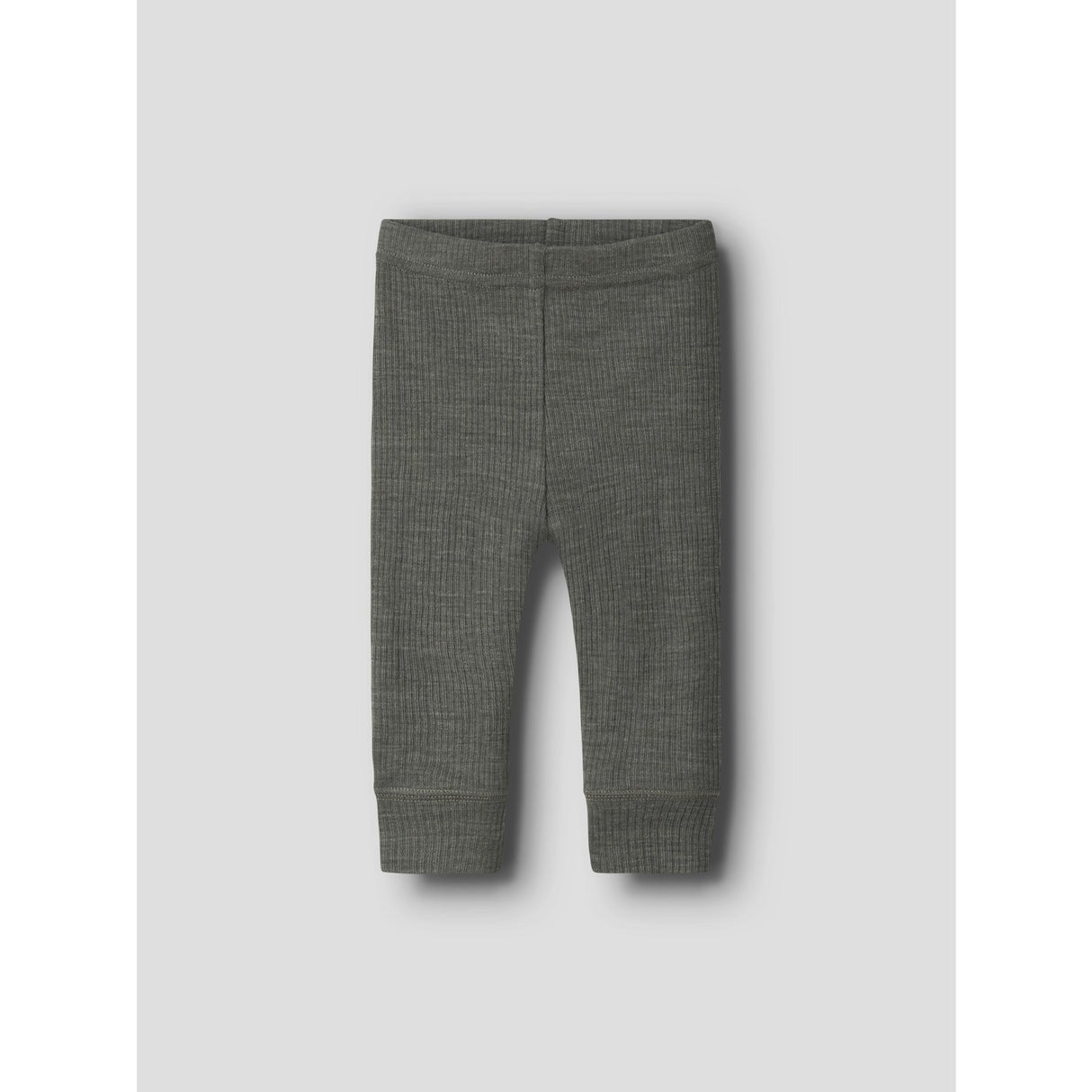 Name It Mulled Basil Nbnwax Wool Rib Leggings Noos