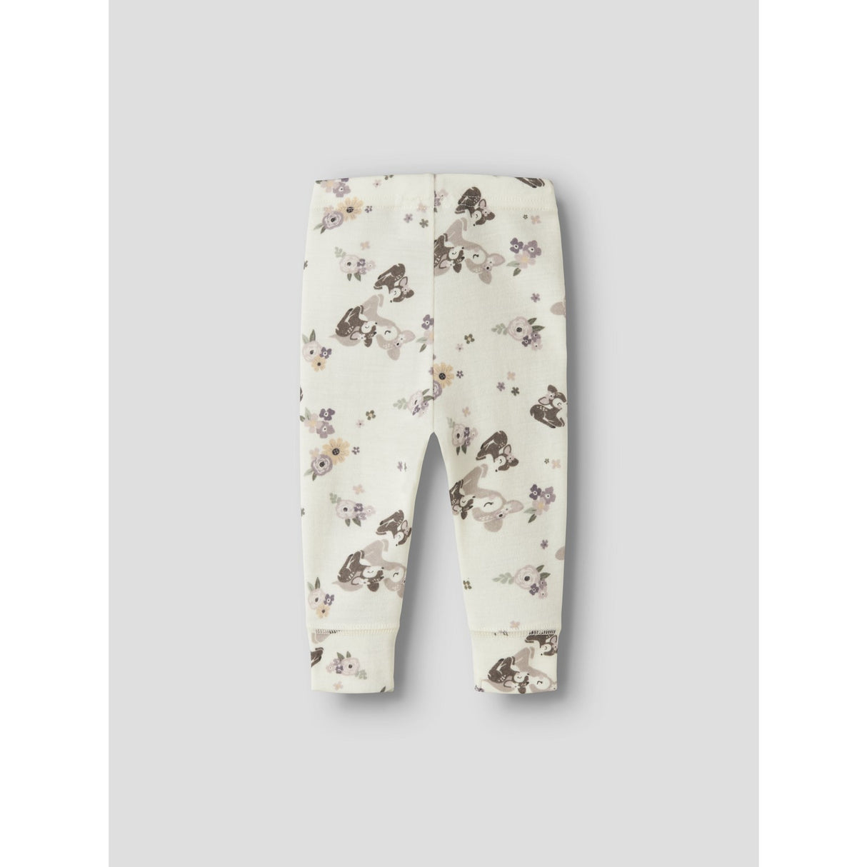 Name It Snow White Bambi + Flower Nbfwillit Wool Leggings