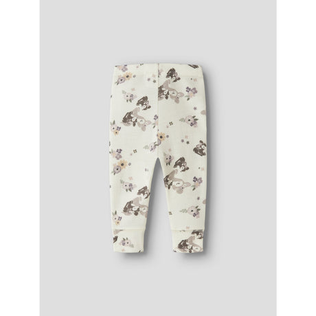 Name It Snow White Bambi + Flower Nbfwillit Wool Leggings