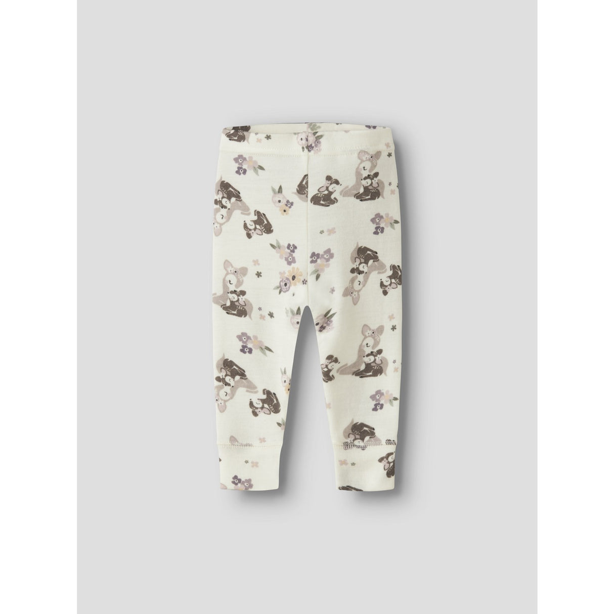 Name It Snow White Bambi + Flower Nbfwillit Wool Leggings