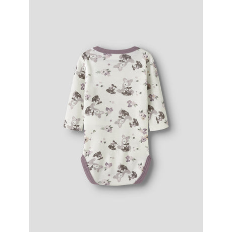 Name It Snow White Bambi + Flowers Nbfwillit Wool Ls Body