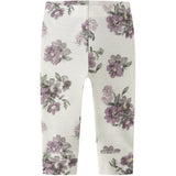 Name It Snow White Flower Bouquet Nbfwillitus Wool Leggings