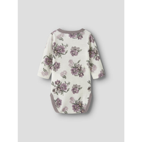 Name It Snow White Flower Bouquet Nbfwillitus Wool Ls Body